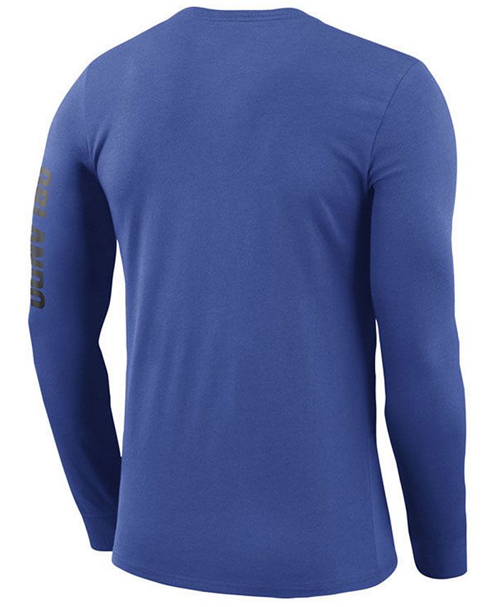 Nike Men's Orlando Magic Dri-FIT Cotton Logo Long Sleeve T-Shirt - Macy's