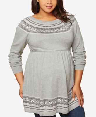 Motherhood Maternity Plus Size Babydoll 