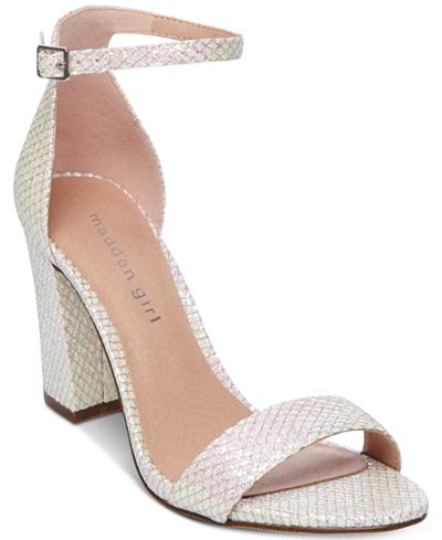 madden sandals heel bella block piece