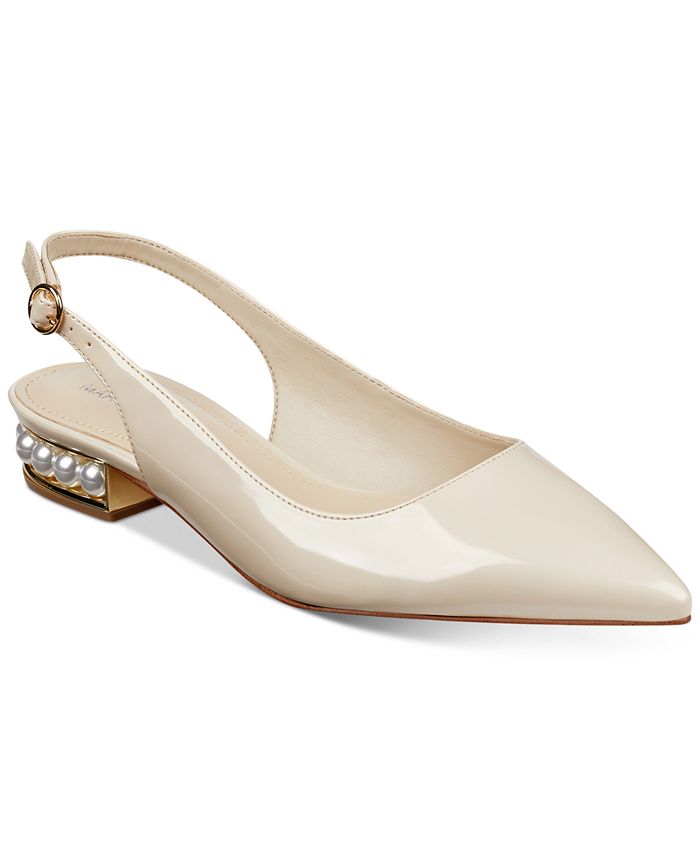 Marc Fisher Rise Slingback Pearl Flats & Reviews - Flats & Loafers ...