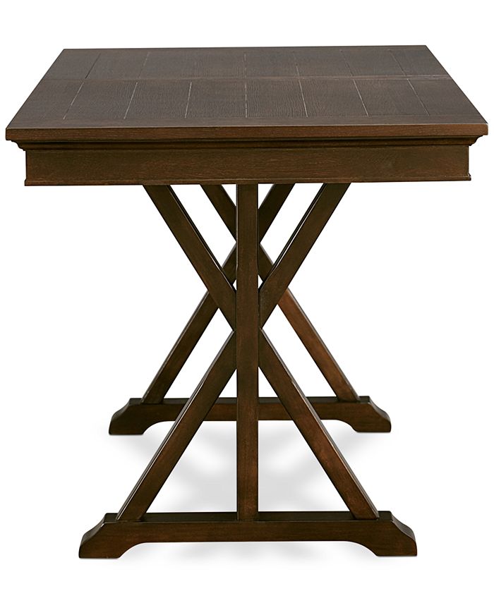Furniture Baker Street Expandable Trestle Pub Table Macy's