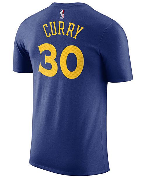 Nike Men's Stephen Curry Golden State Warriors Name & Number Player T-Shirt & Reviews - Sports ...