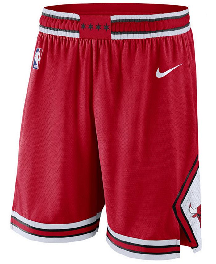 Nike Men's Chicago Bulls Icon Swingman Shorts - Macy's