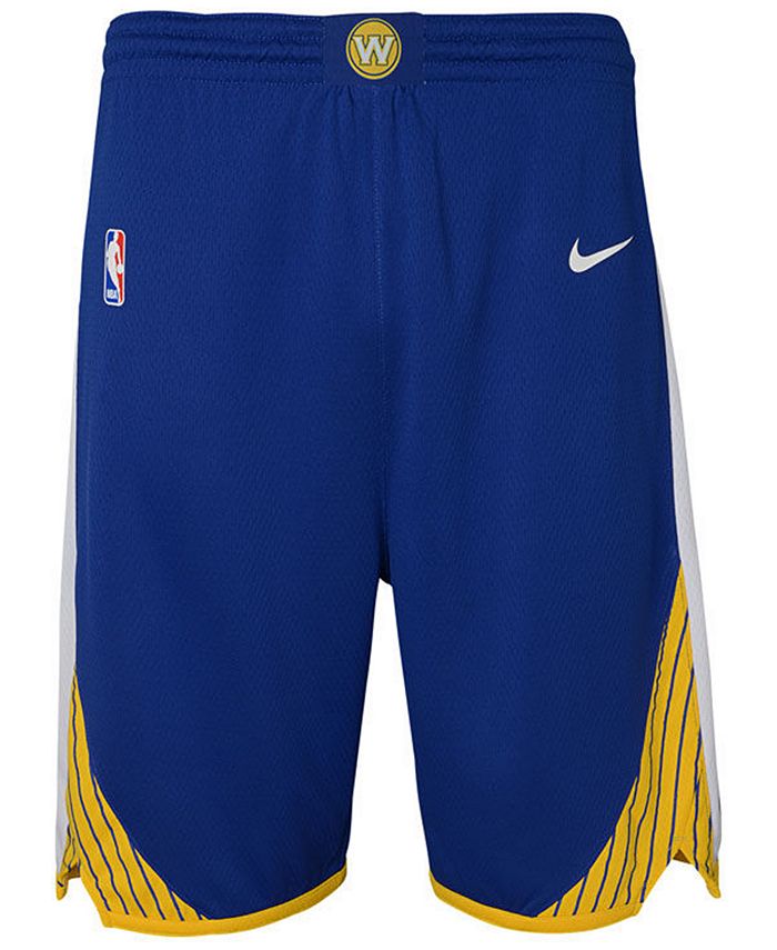 Nike Golden State Warriors Icon Swingman Shorts, Big Boys (8-20) - Macy's