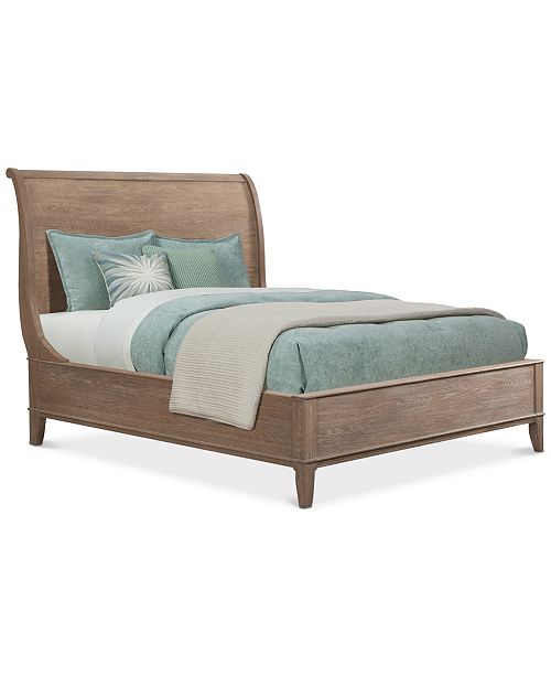 Furniture Closeout Ludlow King Sleigh Bed Created For Macy S