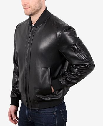 WILLIAM RAST Men s Leather Varsity Baseball Jacket Macy s