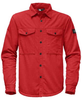 north face insulated shirt