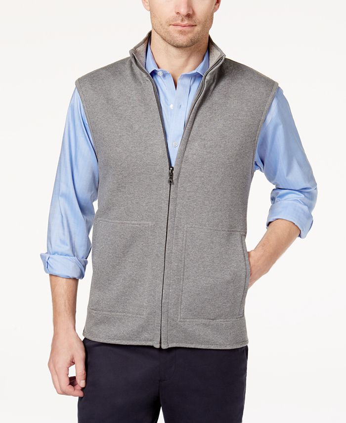 Tasso Elba Men s Reversible Layering Vest Created for Macy s Macy s
