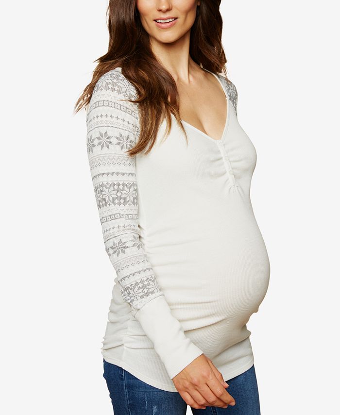 Motherhood Maternity Henley Top Macy's