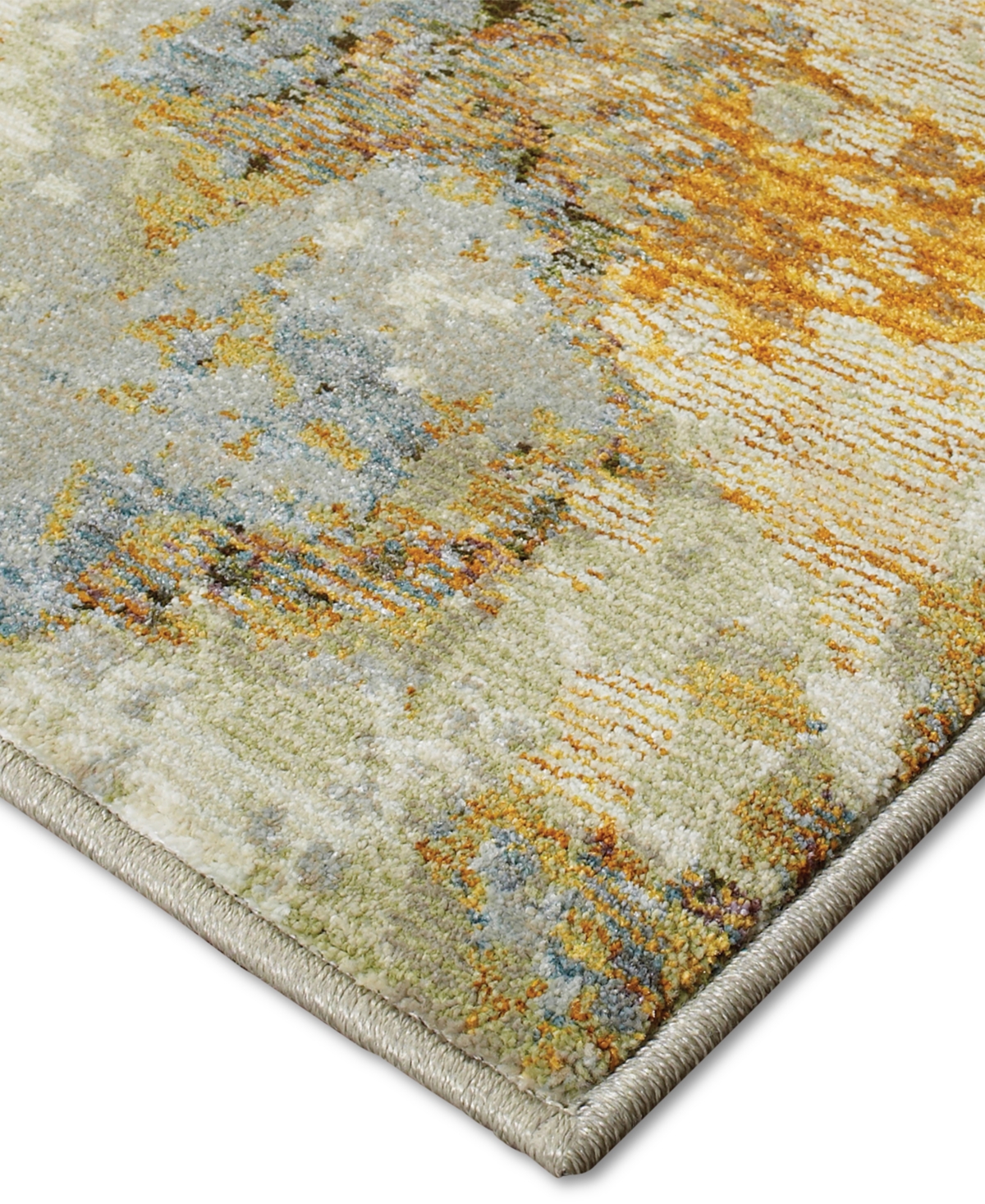 Jhb Design Strata Alloy Area Rug -Beige