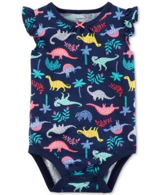 Carter's - Heart-Print Cotton Bodysuit, Baby Girls (0-24 months)