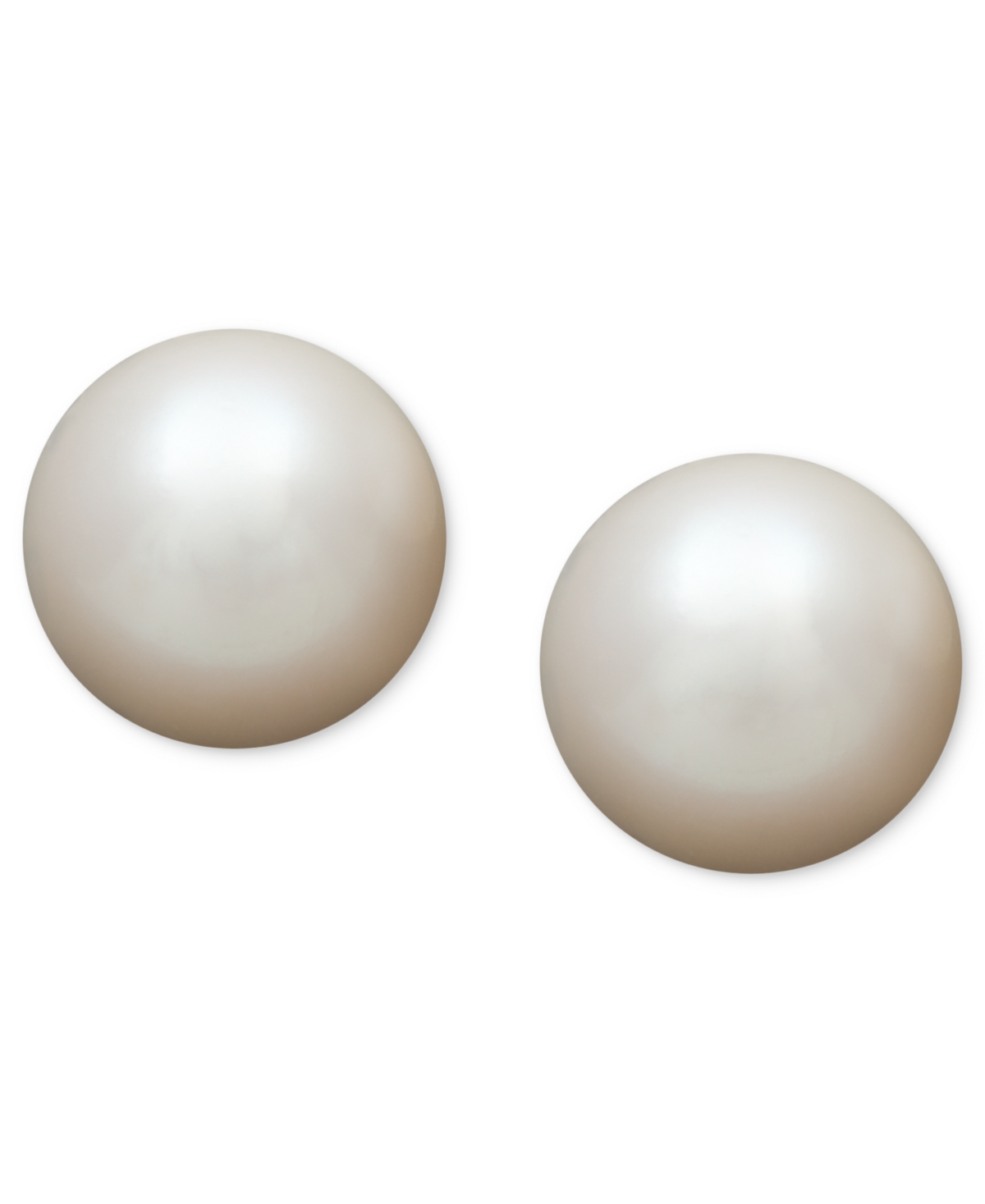 Pearl Earrings, 14k Gold Aa Akoya Cultured Pearl Stud Earrings (5-1/2mm)