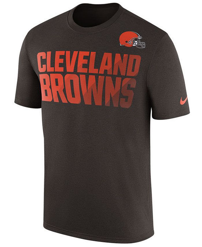 Nike Men's Cleveland Browns Legend Sideline Team T-Shirt & Reviews ...
