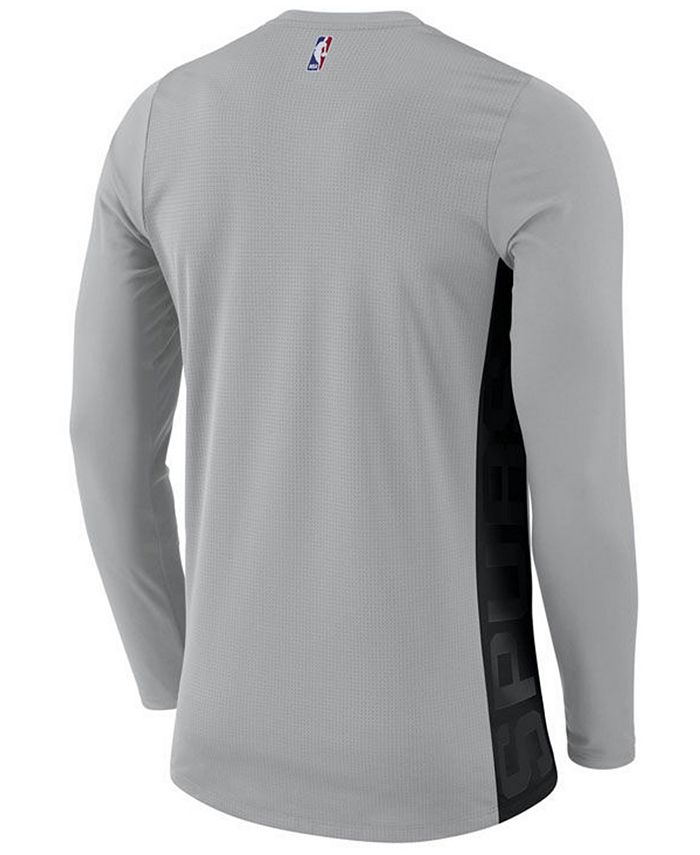 Nike Men's San Antonio Spurs Hyperlite Shooter Long Sleeve T-Shirt - Macy's