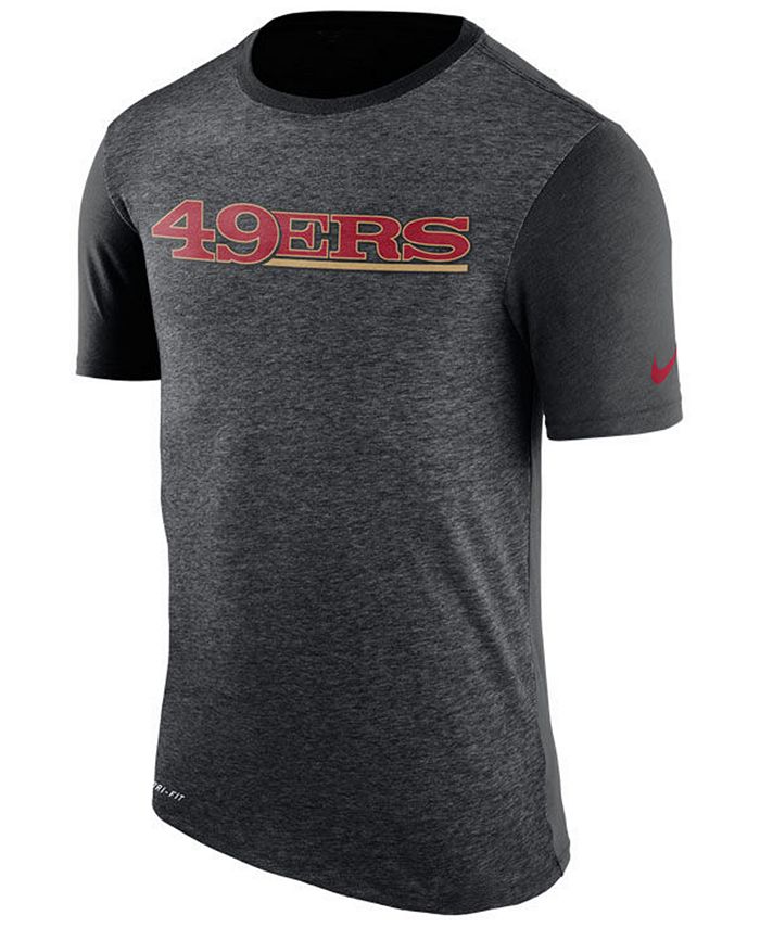 Nike Men's San Francisco 49ers Color Dip T-Shirt - Macy's