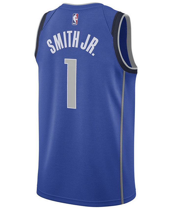Nike Men's Dennis Smith Jr. Dallas Mavericks Icon Swingman Jersey - Macy's