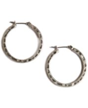 Lucky Brand Silver Hoop Earrings: Shop Silver Hoop Earrings - Macy's