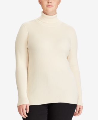 ralph lauren plus size turtleneck sweater