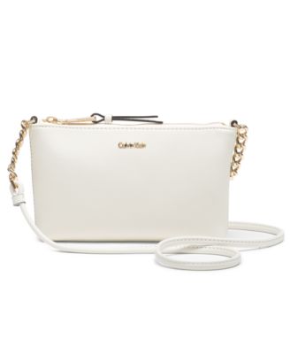 hayden saffiano leather chain crossbody