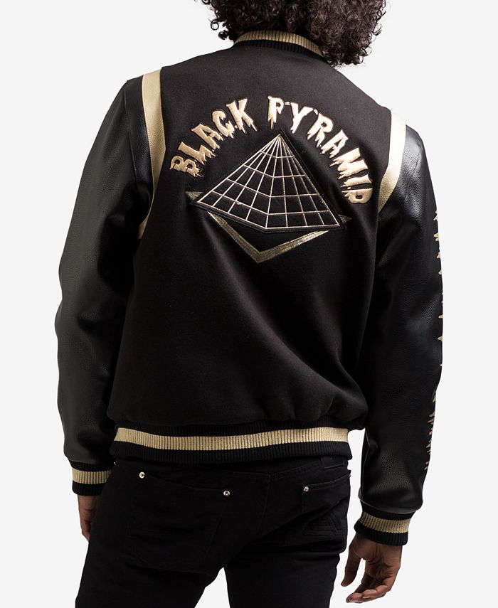 Black pyramid drip logo baseball jersey Clearance