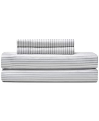 Austin Stripe/Solid Reversible 8 Pc. Comforter Set