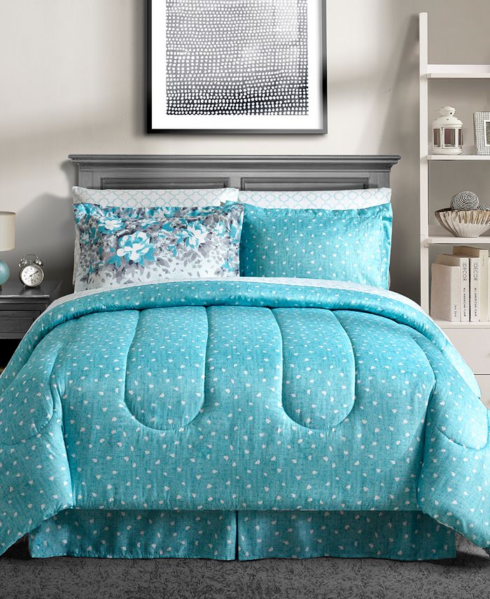 Fairfield Square Collection Gilmore 8Pc. Reversible Queen Bedding