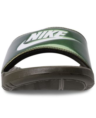 Nike Men's Benassi Just Do It-Print Slide Sandals from Finish Line