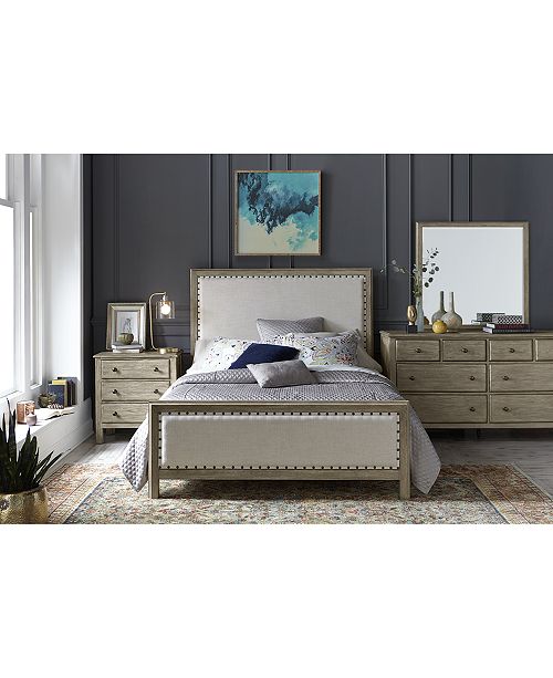 parker upholstered bedroom furniture collection, created for macy's
