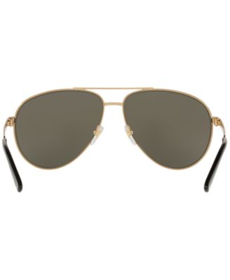 ? - New unisex Authentic Gucci GG0137S is a perfect choice of Sunglasses Gucci Brown Gradient Aviator Men main image 2