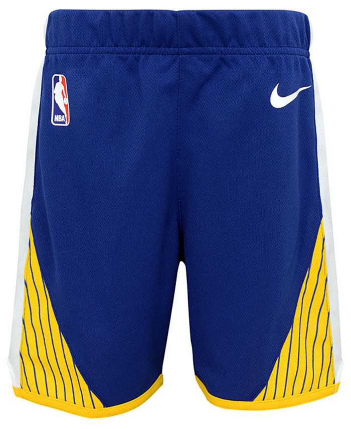 Nike Golden State Warriors Icon Replica Shorts, Toddler Boys - Macy's
