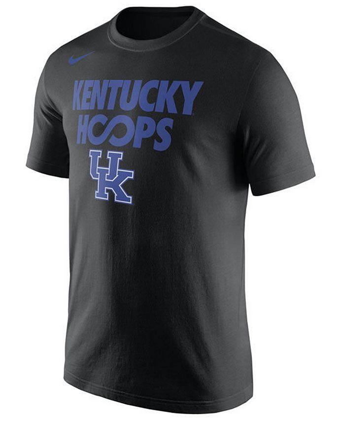 Nike Men's Kentucky Wildcats Basketball Hoops Cotton T-Shirt - Macy's
