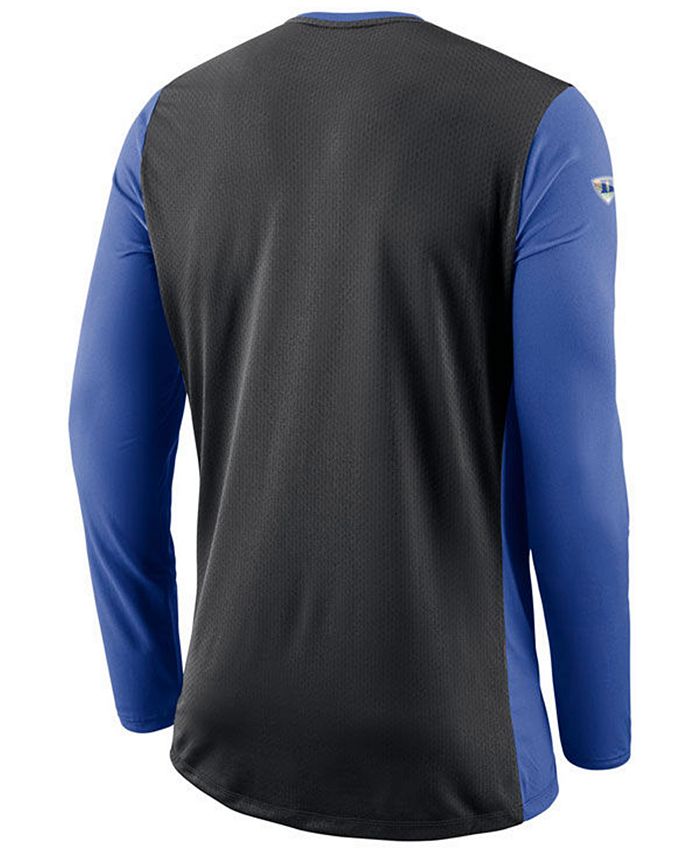 Nike Men's Duke Blue Devils Basketball Long Sleeve Shooter T-Shirt - Macy's