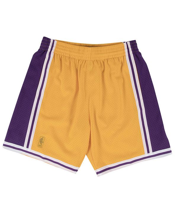 mitchell & ness men's los angeles lakers swingman shorts
