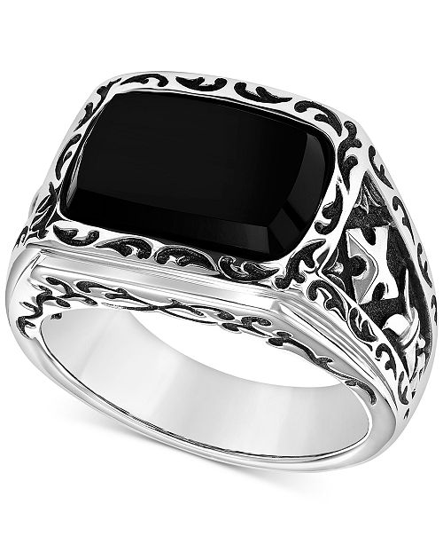 Scott Kay Men S Onyx Ring In Sterling Silver Reviews Rings
