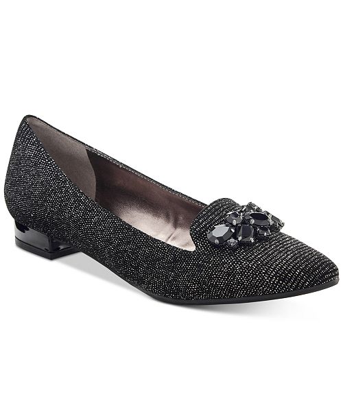 anne klein ozella pointed toe flat