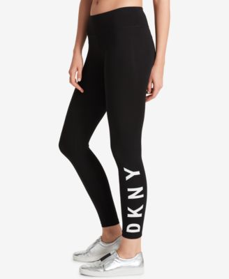 DKNY - Logo-Print Active Leggings