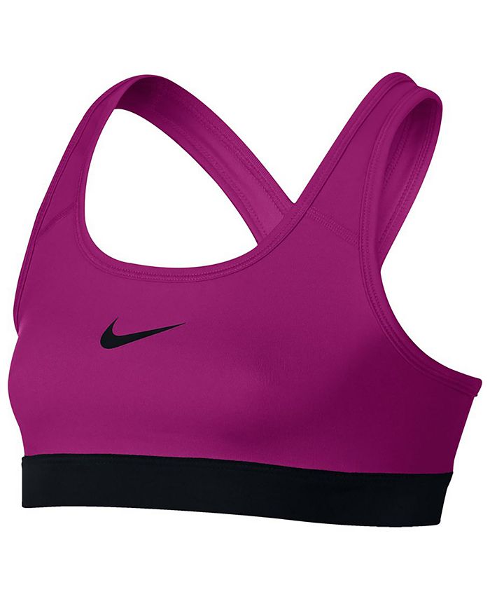Nike Dri-FIT Girls' Sports Bra Medium support Purple / Pink