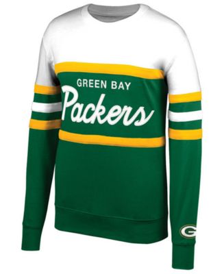 Mitchell & Ness Men's Green Bay Packers Head Coach Crew Sweatshirt - Macy's