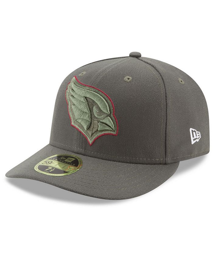 Casquette Noire Nfl Casquette New Era Arizona Cardinals Salute To Service 2020 - 9Twenty Réglable - Noir Accessoire Football Américain