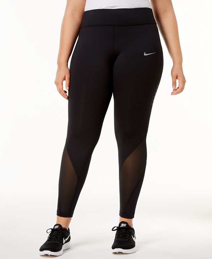Macy's nike 2025 plus size leggings