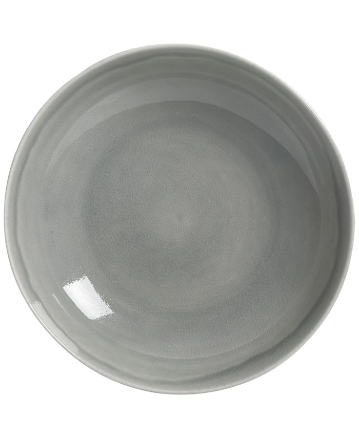 Gibson Laurie Gates CLOSEOUT! Gibson Elite Reactive Glaze Gray Pasta
