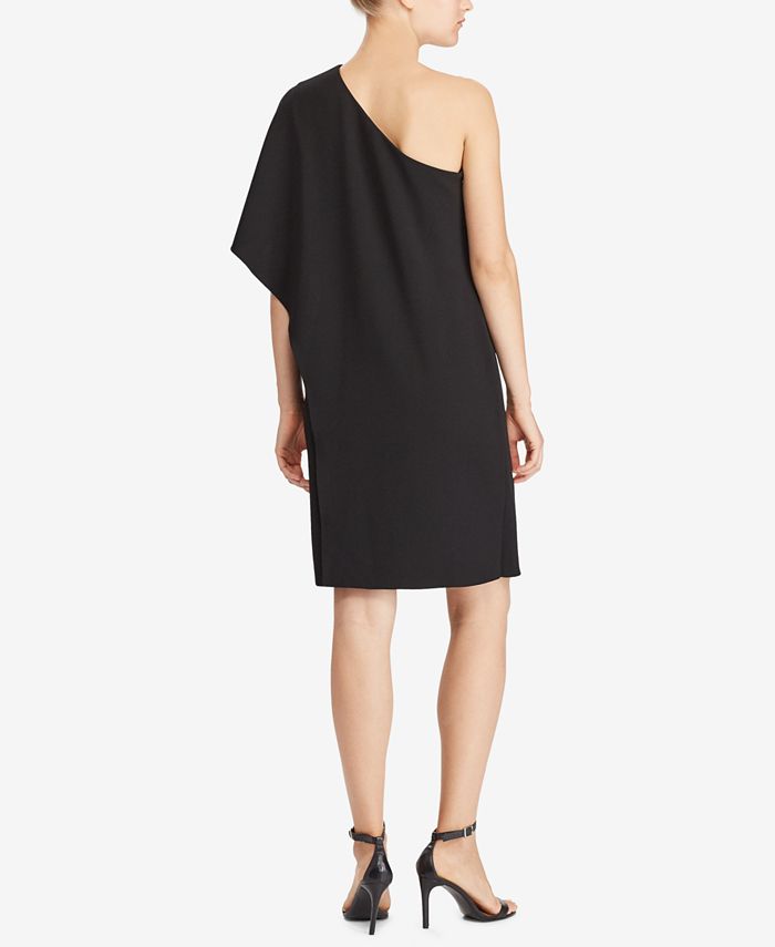 Lauren Ralph Lauren One-Shoulder Dress - Macy's