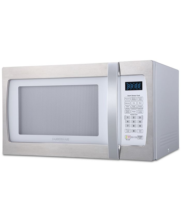 Farberware Professional 1.3 Cu. Ft. 1100Watt Microwave Oven with Smart