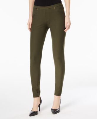 michael kors twill leggings