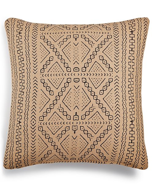 Lacourte LAST ACT! Mora GeoPrint 20" Square Decorative Pillow, Created
