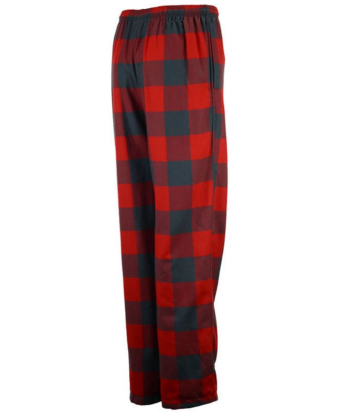 J America Men's Ohio State Buckeyes Flannel Pajama Pants Macy's