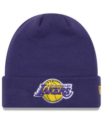 new era lakers beanie
