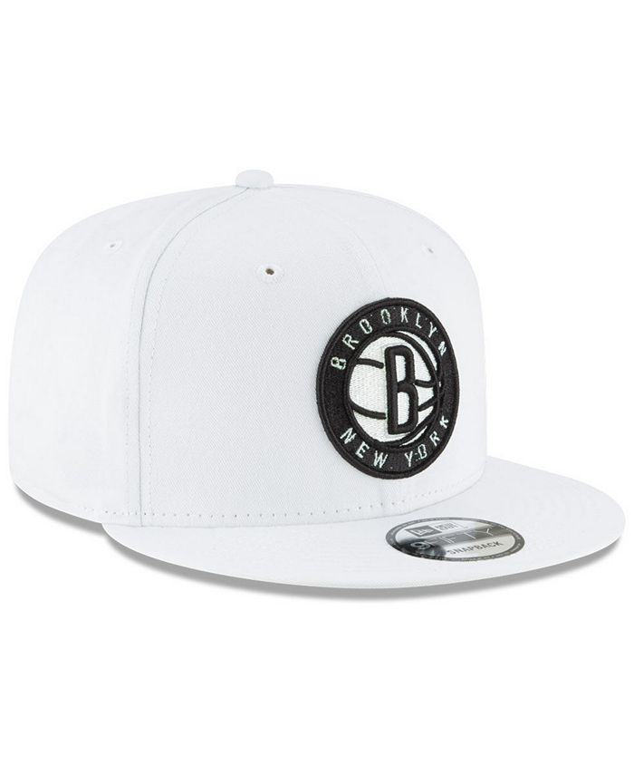 New Era Brooklyn Nets Team Metallic 9FIFTY Snapback Cap - Macy's