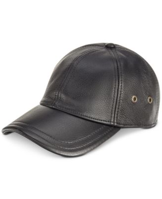 STETSON Men's Leather Baseball Cap - Macy's