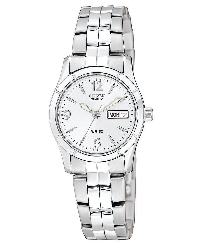 Citizen Women's Stainless Steel Bracelet Watch 25mm EQ0540-57A & Reviews -  All Watches - Jewelry & Watches - Macy's